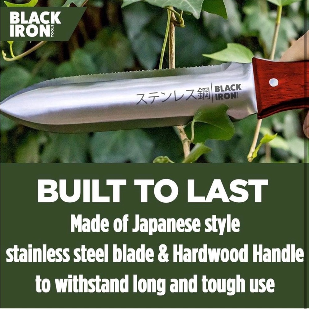 Garden knife, garden tool, new - Picture 4 of 5